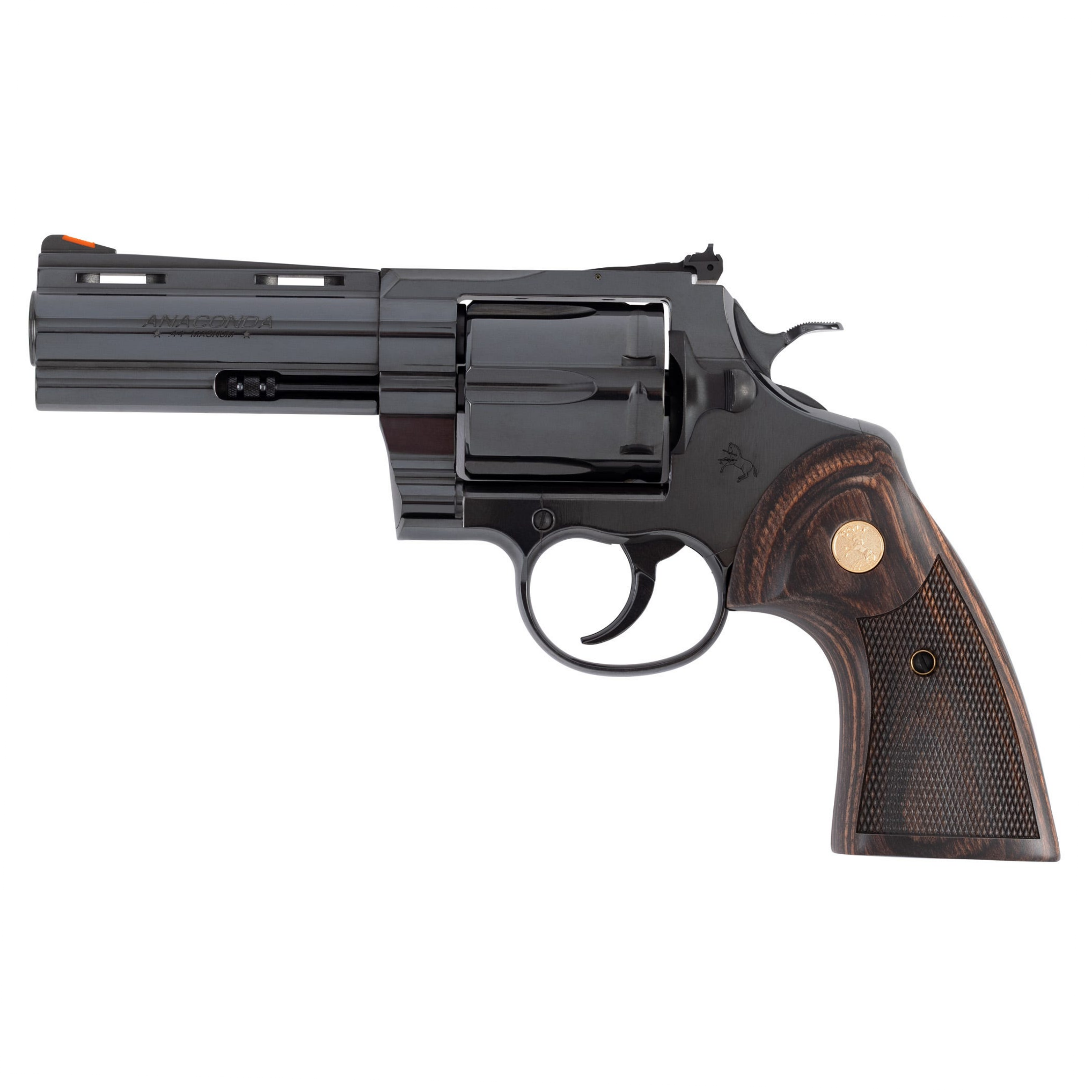 Colt Firearms Anaconda Blued / Walnut .44 Mag 4.25″ Barre…