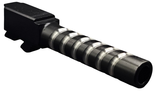 Fits Glock 19 9mm Match Coil Barrel Threaded 2 Tone