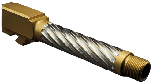 Fits Glock 19 9mm Match Coil Barrel Threaded in Black
