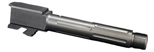 Fits Glock 19 9mm Match Diamond Weave Fluted Barrel in Black
