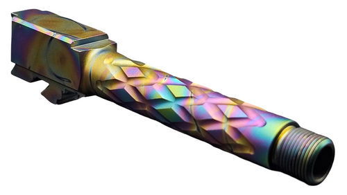 Fits Glock 19 9mm Match Diamond Weave Fluted Barrel in Python