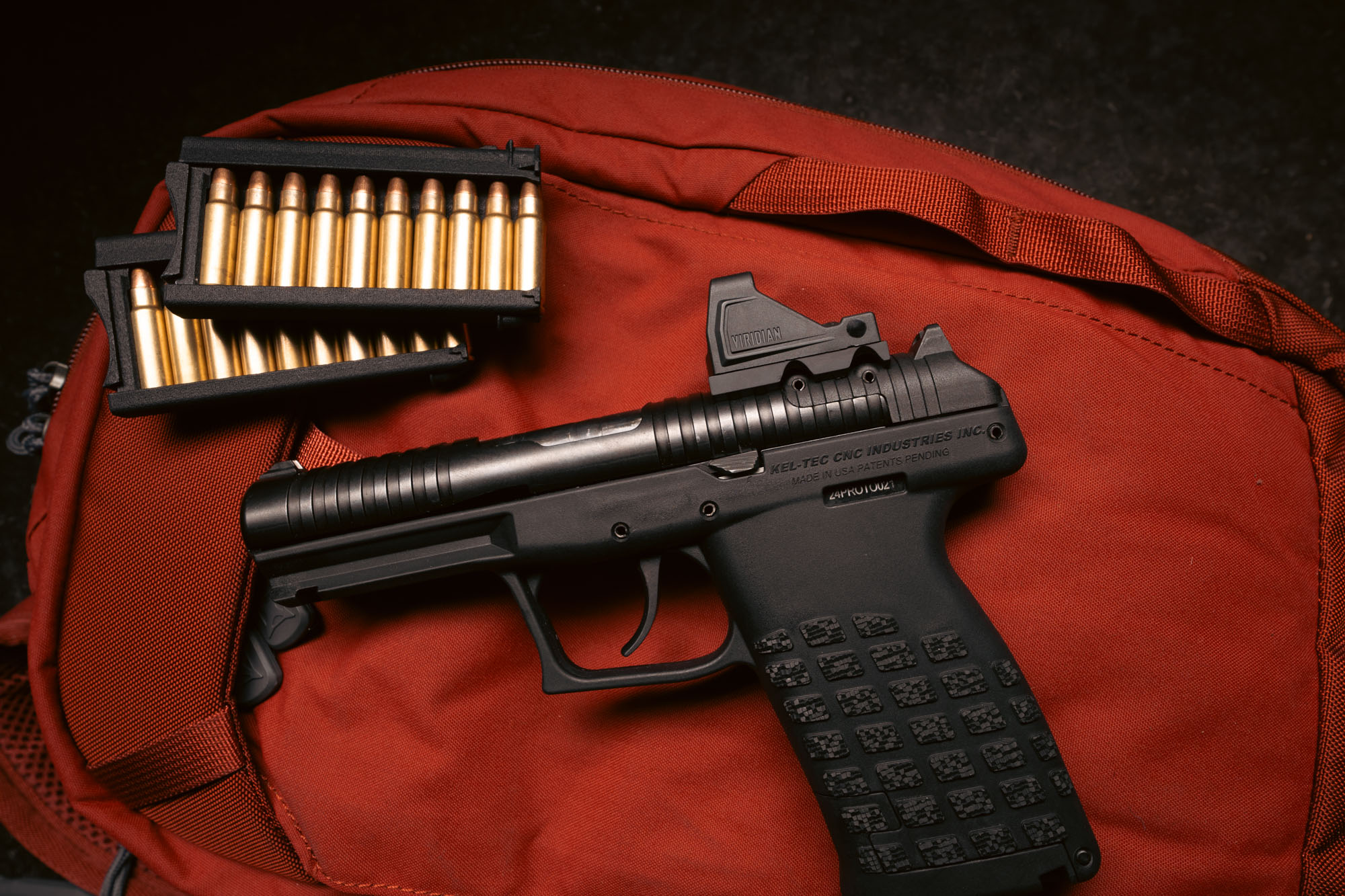 New: KelTec KP50 and MP50 5.7 Platform with 100 Rounds of 5.7 On-Gun