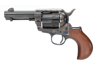 NEW TAYLOR’S & CO. 1873 GUNFIGHTER DEFENDER 45LC 4.75″ BLUED / CASE