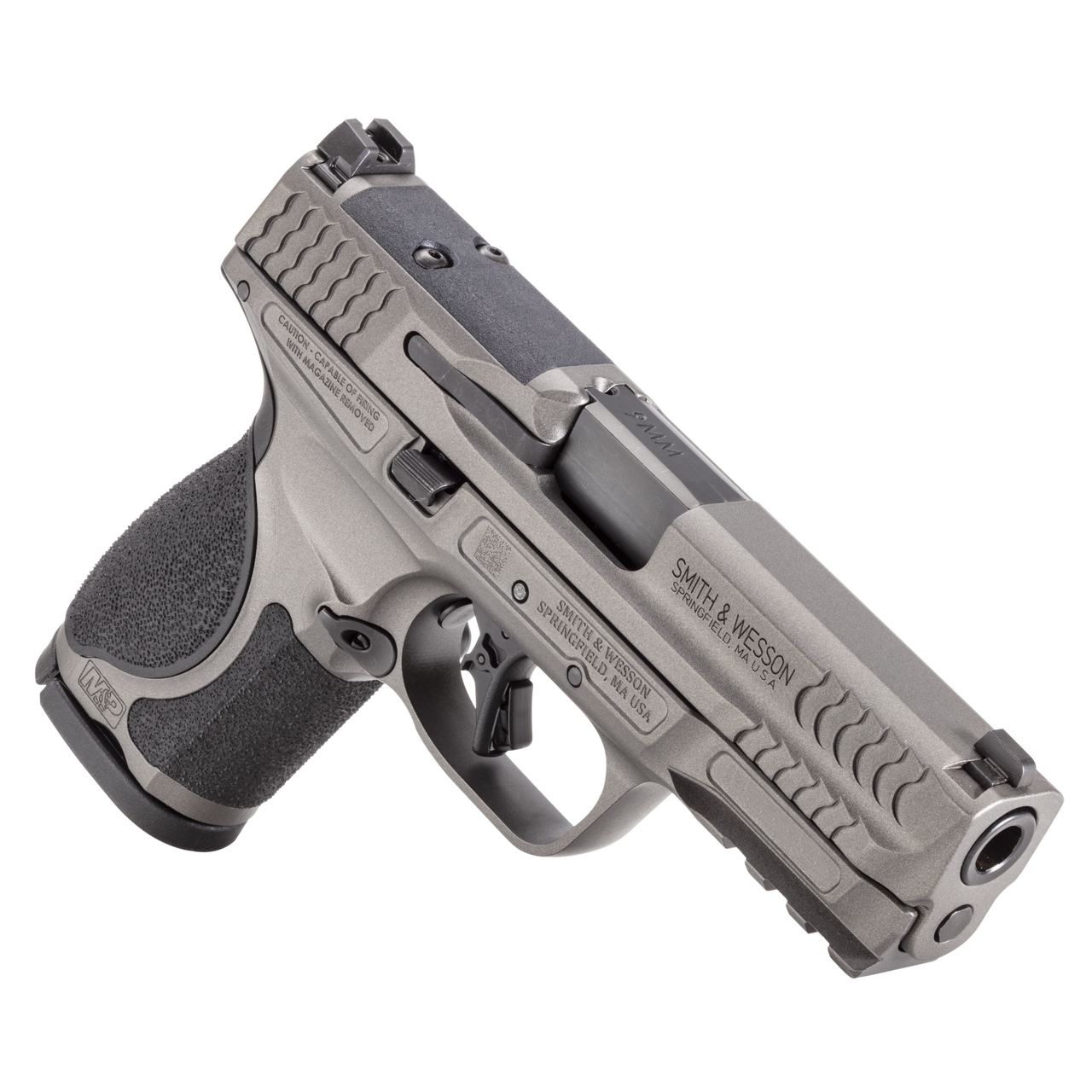 S&W M&P9 M2.0 4″ Metal Compact Pistol – No Thumb Safety (SKU 14101)